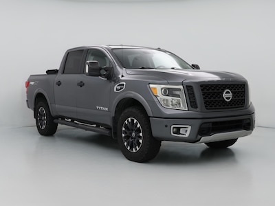 Gray 2017 Nissan Titan PRO-4X