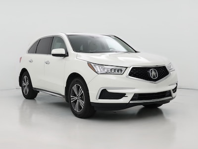 White 2018 Acura MDX