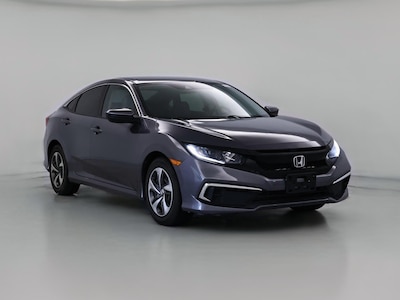 Gray 2019 Honda Civic LX