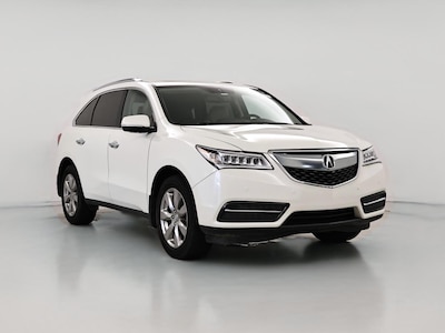 White 2015 Acura MDX Advance