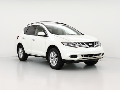 White 2014 Nissan Murano SV