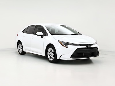 White 2024 Toyota Corolla LE