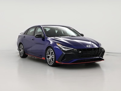 Blue 2022 Hyundai Elantra N