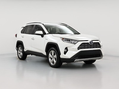White 2019 Toyota RAV4 Hybrid Limited