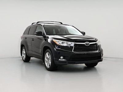 Black 2016 Toyota Highlander Limited Platinum