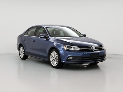 Blue 2016 Volkswagen Jetta SEL