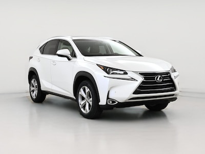 White 2017 Lexus NX 200t