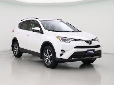 White 2018 Toyota RAV4 XLE