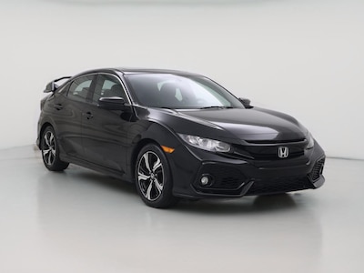 Black 2017 Honda Civic EX