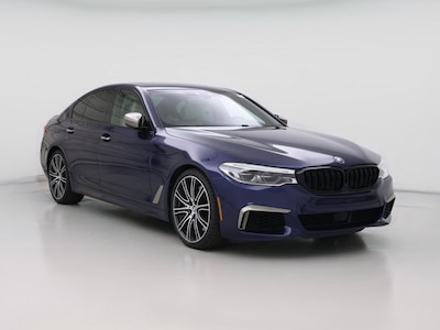 Blue 2018 BMW M550 I xDrive