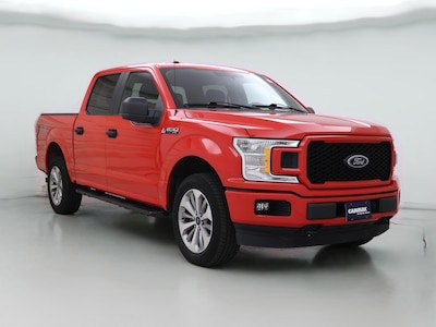 Red 2018 Ford F150 XL