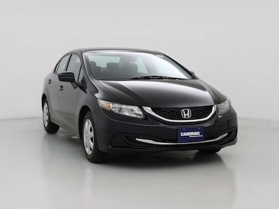 Black 2014 Honda Civic LX