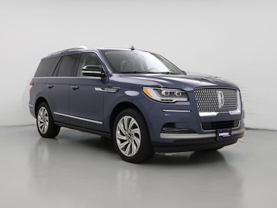 Blue 2023 Lincoln Navigator Reserve