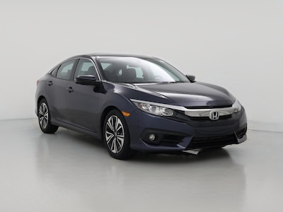 Blue 2016 Honda Civic EX-L