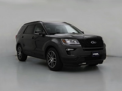 Gray 2018 Ford Explorer Sport