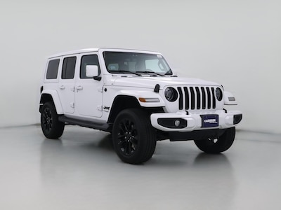 White 2022 Jeep Wrangler Unlimited Sahara High Altitude