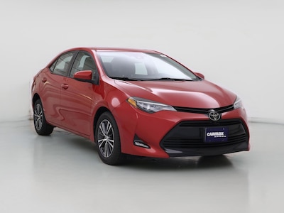 Red 2018 Toyota Corolla LE