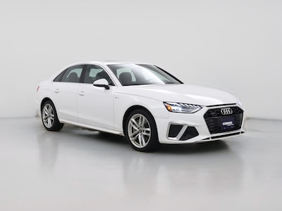 White 2020 Audi A4 Premium Plus