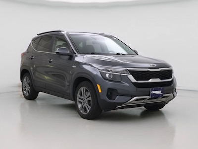 Gray 2021 Kia Seltos S