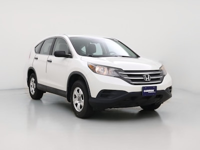 White 2013 Honda CR-V LX