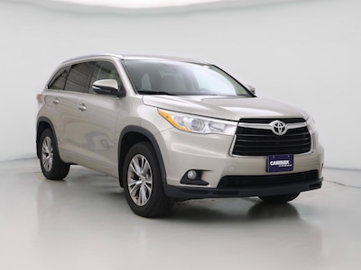 Silver 2014 Toyota Highlander XLE