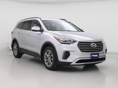 Silver 2018 Hyundai Santa Fe SE