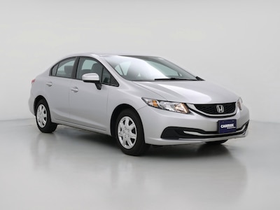 Silver 2014 Honda Civic LX