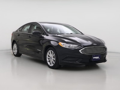 Black 2017 Ford Fusion Hybrid SE