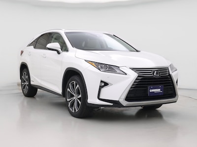 White 2018 Lexus RX 450h