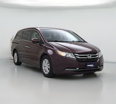 Red 2015 Honda Odyssey EX-L
