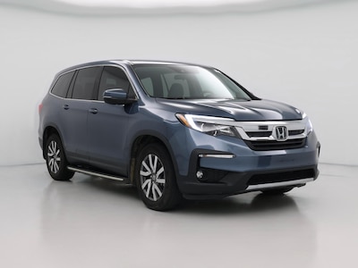 Blue 2021 Honda Pilot EX