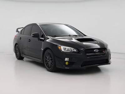 Black 2016 Subaru WRX STI