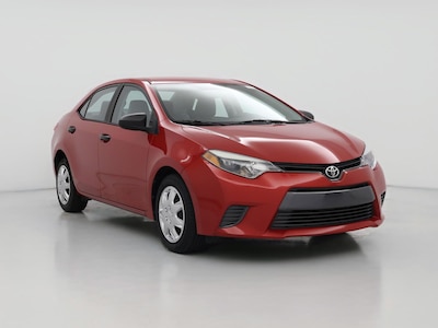 Red 2016 Toyota Corolla LE