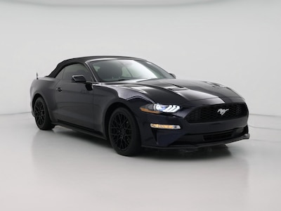 Blue 2021 Ford Mustang Ecoboost Premium