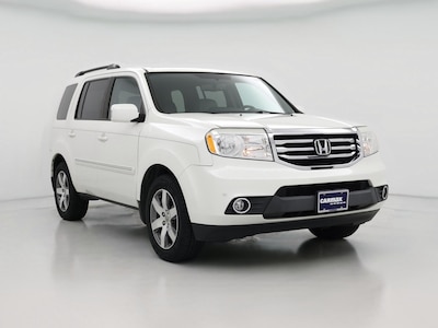 White 2014 Honda Pilot Touring