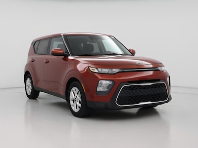 Orange 2021 Kia Soul S
