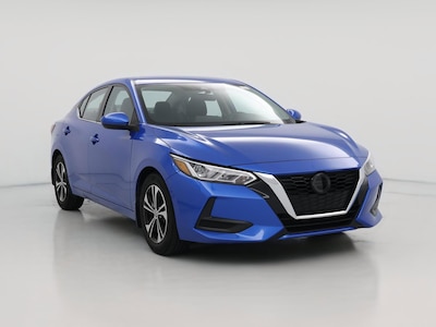 Blue 2022 Nissan Sentra SV
