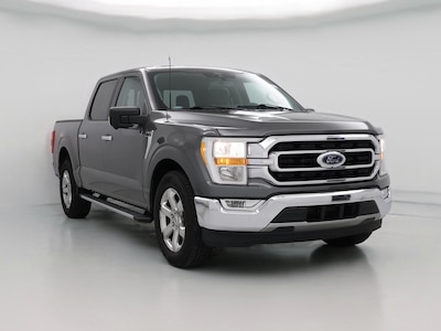 Gray 2021 Ford F150 XLT