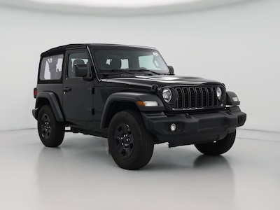 Black 2024 Jeep Wrangler Sport