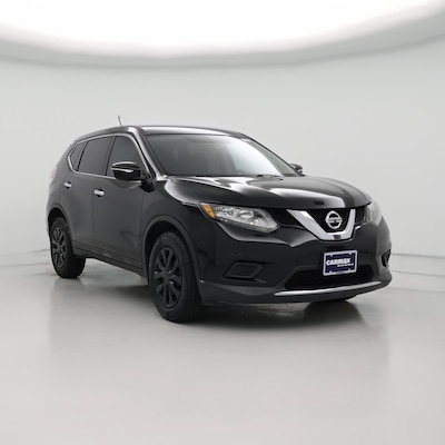 Black 2015 Nissan Rogue S