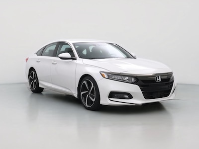 White 2019 Honda Accord Sport
