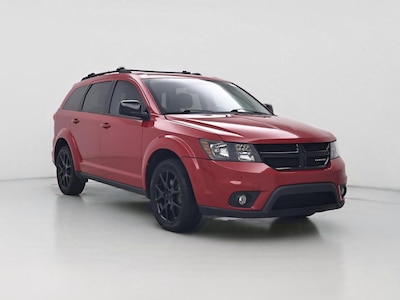Red 2017 Dodge Journey SXT