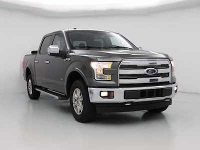 Gray 2017 Ford F150 Lariat