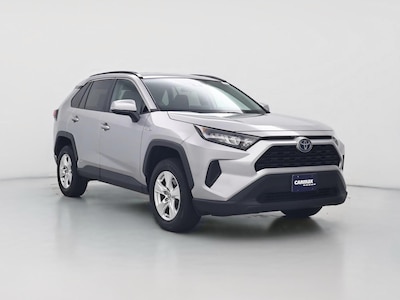 Silver 2021 Toyota RAV4 Hybrid LE