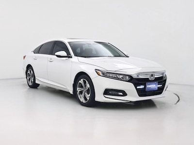 White 2019 Honda Accord EX-L