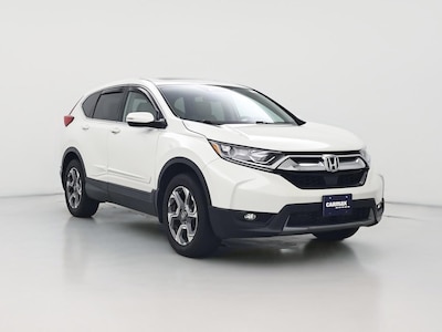White 2018 Honda CR-V EX-L