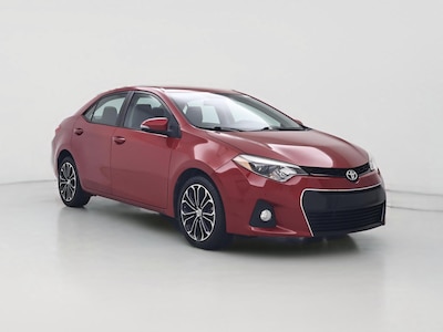 Red 2016 Toyota Corolla S