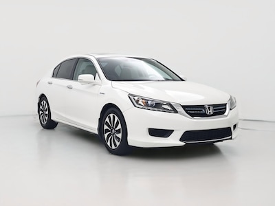 White 2015 Honda Accord Hybrid EX-L