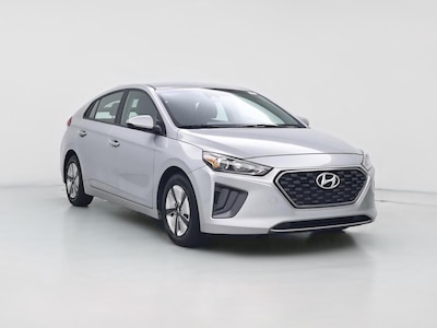 Silver 2022 Hyundai Ioniq Hybrid Blue