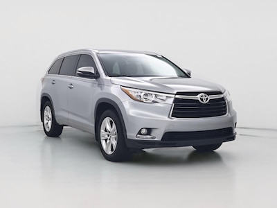 Silver 2014 Toyota Highlander Limited
